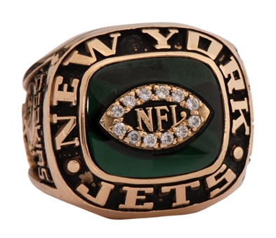 1987 New York Jets 25th Anniversary Team Ring
